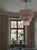 Pink Murano Glass Tronchi Chandelier For Sale - Image 3 of 12