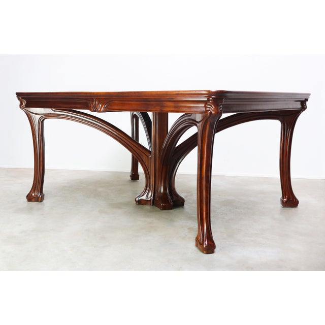 French Art Nouveau Dining Table by Eugène Gaillard for Maison Bing, 1900 For Sale - Image 18 of 18