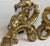 Antique Heavy Pair of Louis XV Style Gilt Bronze Female Sphinx Chenets Andirons For Sale - Image 11 of 17