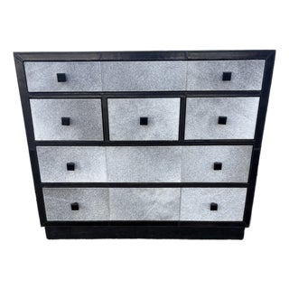 1990s Attributed to Restoration Hardware Hyde Wrapped Chest or Drawers For Sale