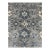 9x12 Maya Oushak Silver Geometric Classic Hand Knotted Wool Carpet Rug For Sale