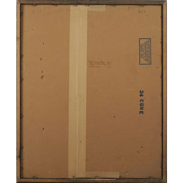 Vintage Yosemite Valley and Half Doom in Autumn Watercolor Landscape by P Mar Kunth For Sale In Monterey, CA - Image 6 of 6