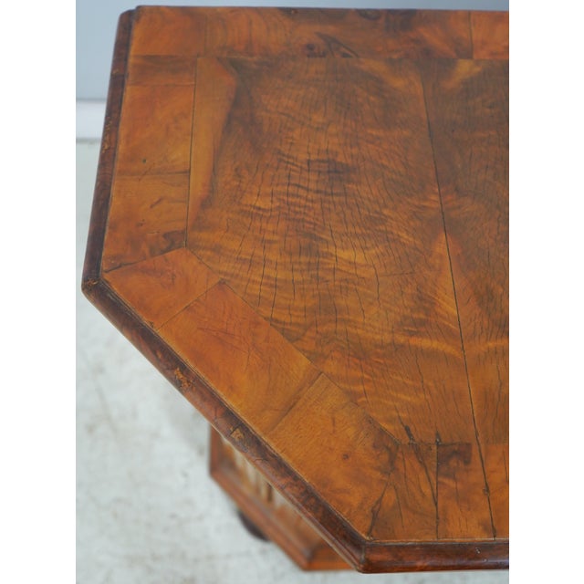 Antique Italian 18th Century Burl Wood 2 Door 2 Drawer Credenza Cabinet For Sale - Image 15 of 18