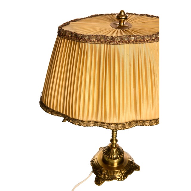 Swedish Grace Table Lamp attributed to Einar Bäckström, Sweden, 1930s, in Good conditions. Designed 1920 to 1949 This...
