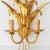 Italian Gold Gilt Wheat Sheaf Wall Sconces, 2010s, Set of 3 For Sale - Image 6 of 12