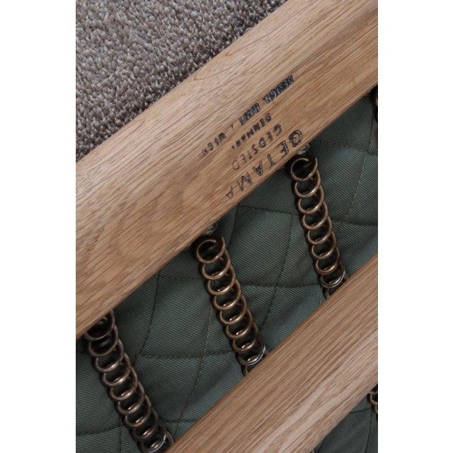 1970s Lounge Chair Model 290 in Oak attributed to Hans J. Wegner for Getama, Denmark, 1970s For Sale - Image 5 of 7