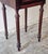Antique French 1920s Marble Top Nightstand Mahogany Bedside Cabinet For Sale In Los Angeles - Image 6 of 18