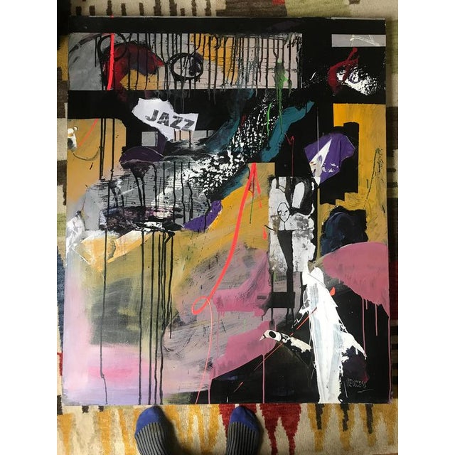 Modern Vieussens, NO 2013, Painting and Collage For Sale - Image 3 of 6