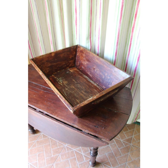 19th Century 19th Century Portuguese Primitive Rustic Dough Box For Sale - Image 5 of 13