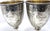Mid 19th Century 1850s American Coin Silver 'Edward and Mary' Wedding Set Goblets - a Pair For Sale - Image 5 of 13