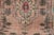 1970s Vintage Turkish Handmade Wool Cotton Pink Area Rug For Sale - Image 12 of 12