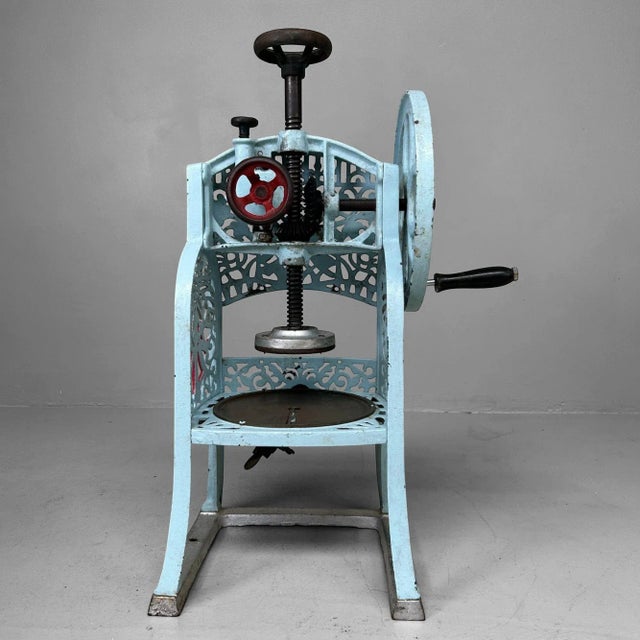 Vintage Decorative Kakigōri Ice Shaver, Japan, 1950s For Sale - Image 10 of 14