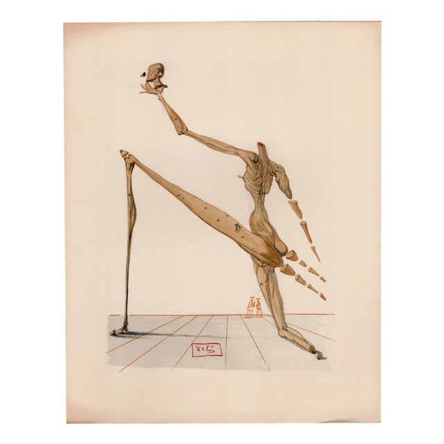 Salvador Dali, Bertran de Born, 1964, Original Woodcut For Sale