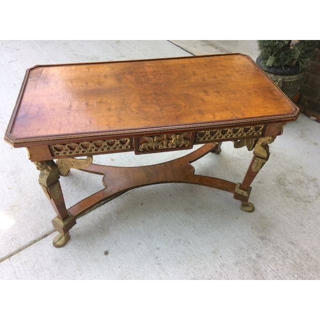 1920s Art Deco Egyptian Revival Cocktail Coffee Table For Sale - Image 12 of 16