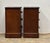 Antique English Mahogany Nightstands For Sale - Image 10 of 10