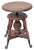 Brown Antique Victorian Lyon & Healy Piano Stool Swivel Adjustable Cast Iron 1890s For Sale - Image 8 of 16