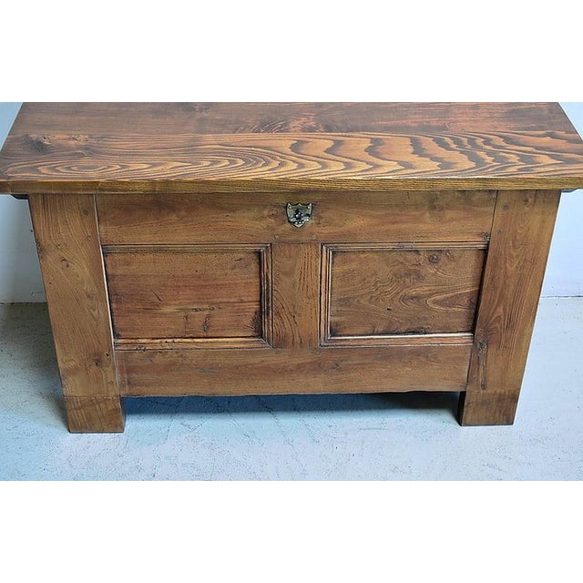 Small 19th Century Ash Chest For Sale - Image 12 of 14