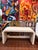 1980's Off White Laminate Waterfall Console Table. For Sale In New York - Image 6 of 18
