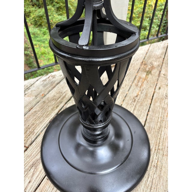 Mid 20th Century Woodard Florentine Center Table for Patio, Attributed For Sale - Image 9 of 11