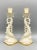 20th C. Lenox Cream & Gold Dolphin Candlesticks – A Pair – Coastal Glam For Sale - Image 13 of 13
