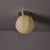 1940s Finnish Geometric Glass and Metal Wall or Ceiling Lamp in the Manner of Paavo Tynell For Sale In Los Angeles - Image 6 of 18