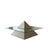 Postmodern Travertine Pyramid Coffee Table For Sale - Image 6 of 6