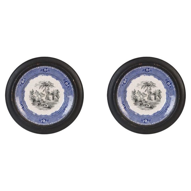 Antique Porcelain Plates by Primavesi and Sons, 1860 For Sale - Image 5 of 5