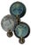 Circle Blue Grey Wall Sconce by Sander Bottinga, Set of 3 For Sale