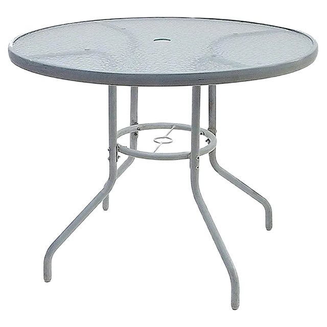 Round Garden Table, 1970s For Sale