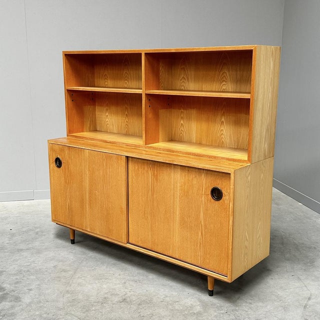 Mid-Century Modern Vintage Highboard by Erich Stratmann for Idee Möbel, 1960s For Sale - Image 3 of 12