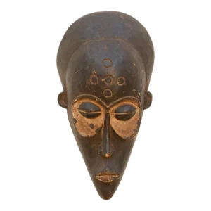Carved Wood African Tribal Mask