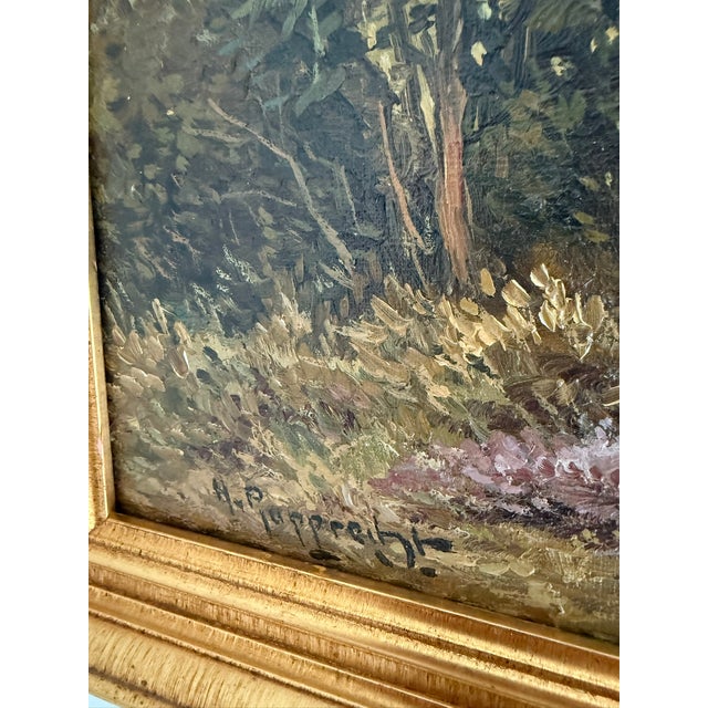 Wilhelm Hugo Rupprecht (1881–1970) German Landscape Oil Painting For Sale - Image 4 of 7