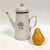 American Antique Chinese Armorial Coffee Pot 18th Century Coat of Arms For Sale - Image 3 of 10