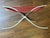 Authentic Design Within Reach Barcelona Stool – Red Tufted Leather & Chrome X‑Base For Sale - Image 13 of 16
