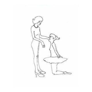 Carla Gannis, “Swallowing the Hand That Feeds You”, 2002 — Original Ink Drawing, Framed For Sale