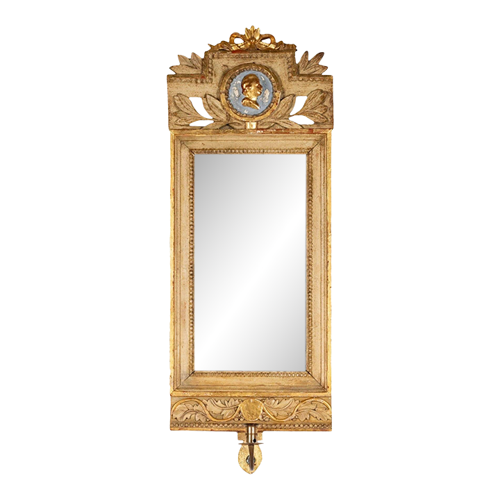 Vintage Gustavian (Swedish) Mirrors | Chairish