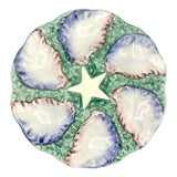 French Starfish Oyster Plate For Sale