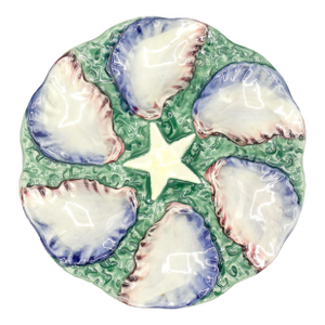 French Starfish Oyster Plate