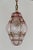 Pink Italian Caged Pink Murano Glass Pendant from Seguso, 1950s For Sale - Image 8 of 17