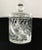 Contemporary 1980s Cut Glass Biscuit Jar For Sale - Image 3 of 9