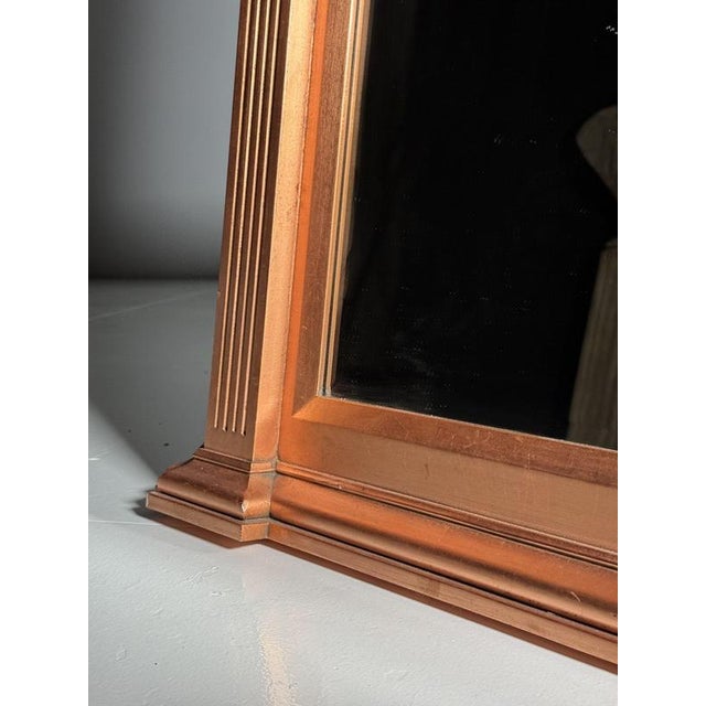 Neoclassical Mirror in Copper-Colored For Sale - Image 13 of 18