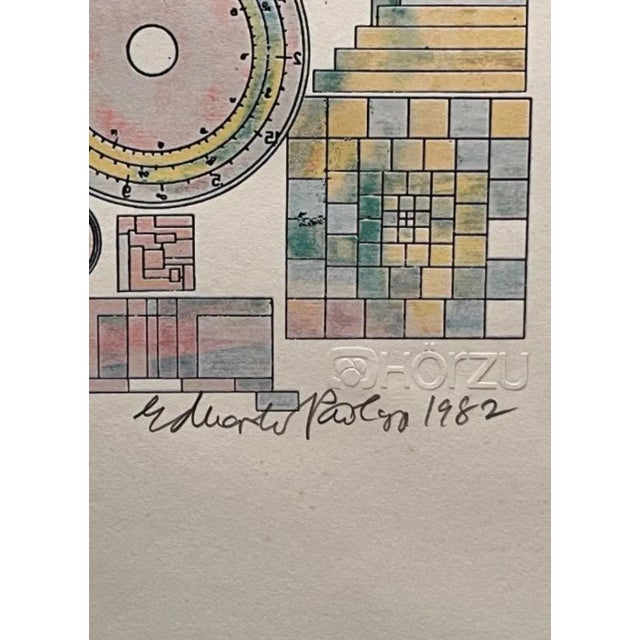 Eduardo Paolozzi, Where Reality Lies, 1982, Silkscreen For Sale - Image 4 of 6