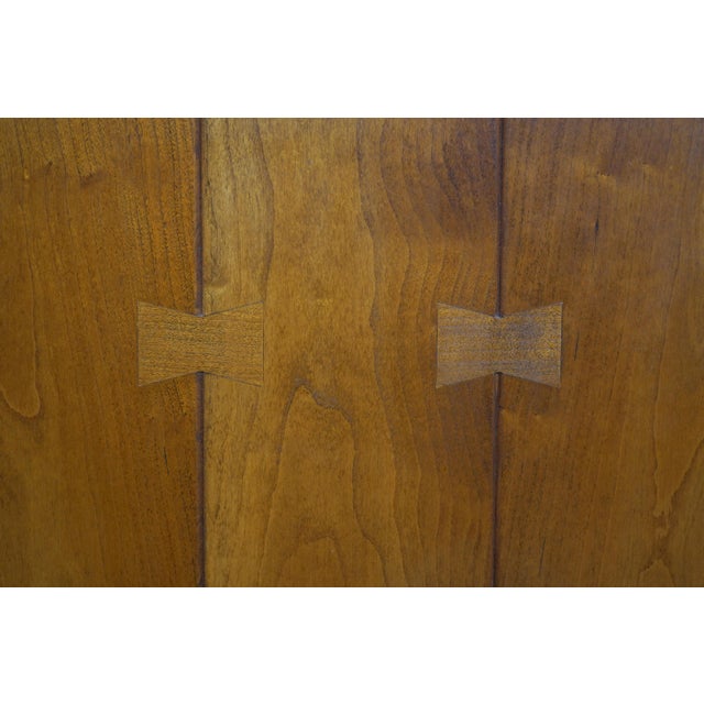 Stickley Arts & Crafts Cherry Tv Cabinet For Sale - Image 12 of 18