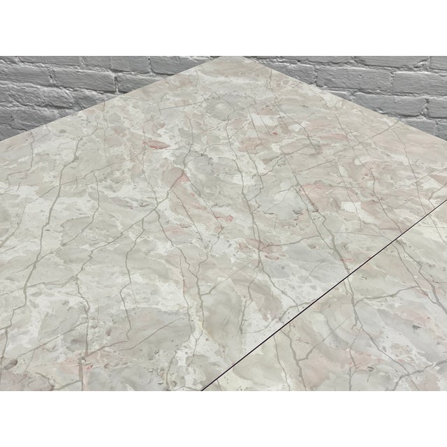 Atomic Mid Century Modern Ebonized Dining Table, C. 1950's For Sale - Image 13 of 13