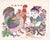 Chinese 1960s Chinese New Year Woodblock For Sale - Image 3 of 4