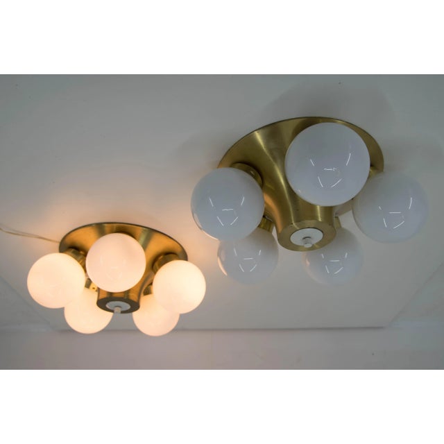 Mid-Century Modern Wall Lights from Elektroinstala Decin, 1970s, Set of 2 For Sale - Image 4 of 8