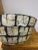 1980s 1980’s Vintage Bamboo Bowl With Black Lacquer & Capiz Shell Exterior For Sale - Image 5 of 9