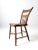 Brown Antique Plank Seat Chair For Sale - Image 8 of 12
