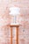 Mid-Century Table Lamp in Aluminium and Milk Glass from NAPAKO, Czech, 1960s For Sale - Image 6 of 10