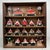 Beautiful and Authentic Hina Matsuri Doll Display in Original Wooden Case. This set up includes 15 Hina dolls and several...